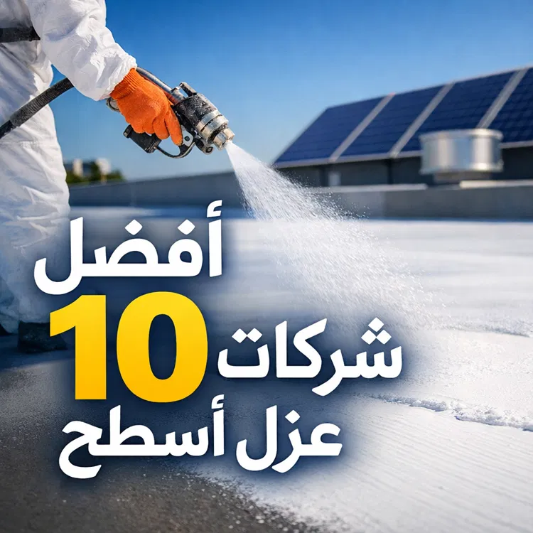 أفضل 10 شركات عزل الأسطح